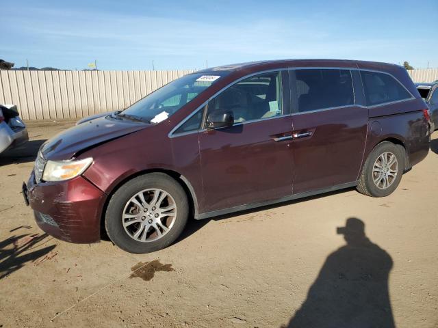 5FNRL5H69CB096706 - 2012 HONDA ODYSSEY EXL BURGUNDY photo 1