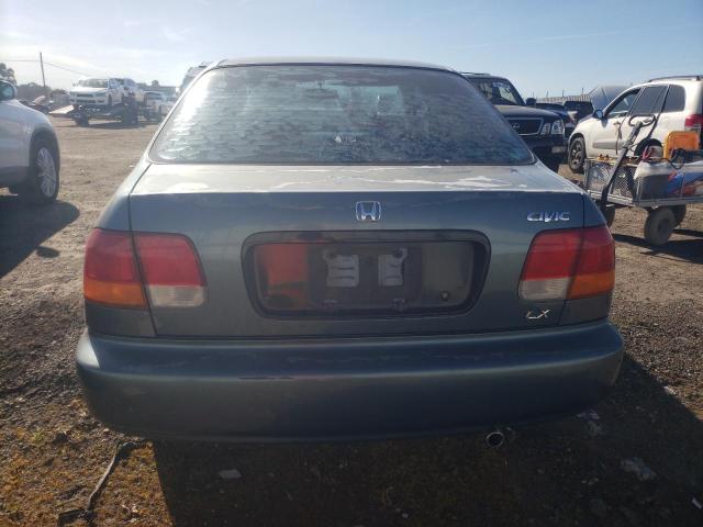 JHMEJ6676VS042113 - 1997 HONDA CIVIC LX BLUE photo 6