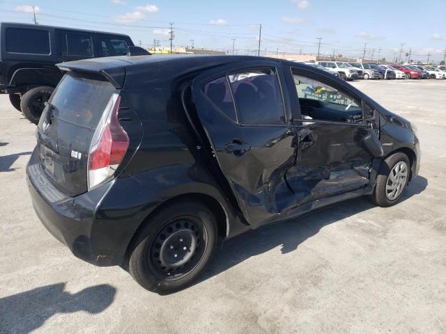 JTDKDTB30F1587180 - 2015 TOYOTA PRIUS C BLACK photo 3