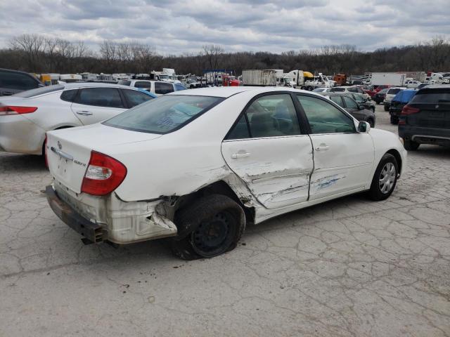 4T1BE32K44U284124 - 2004 TOYOTA CAMRY LE WHITE photo 3