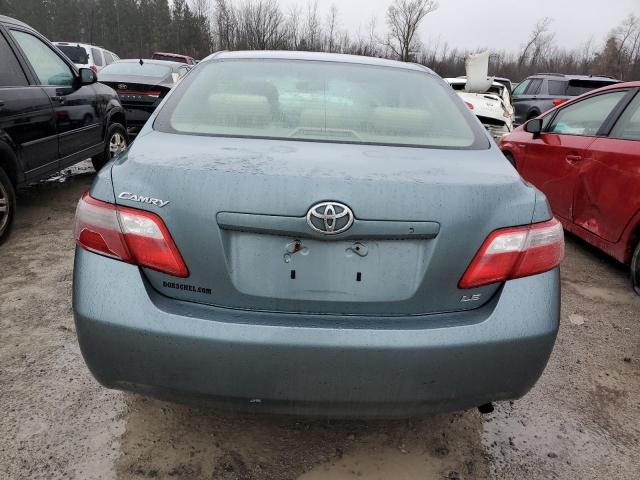 4T4BE46K49R132213 - 2009 TOYOTA CAMRY BASE GREEN photo 6