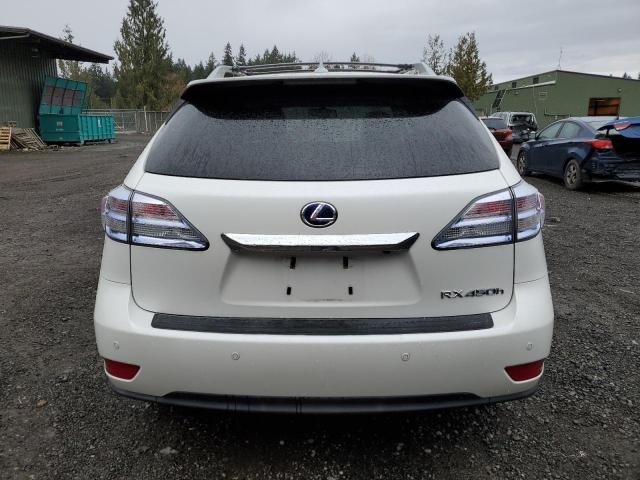 JTJBC1BA9C2048873 - 2012 LEXUS RX 450 WHITE photo 6