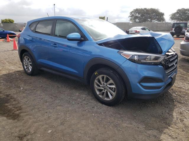 KM8J23A42HU487025 - 2017 HYUNDAI TUCSON SE BLUE photo 4