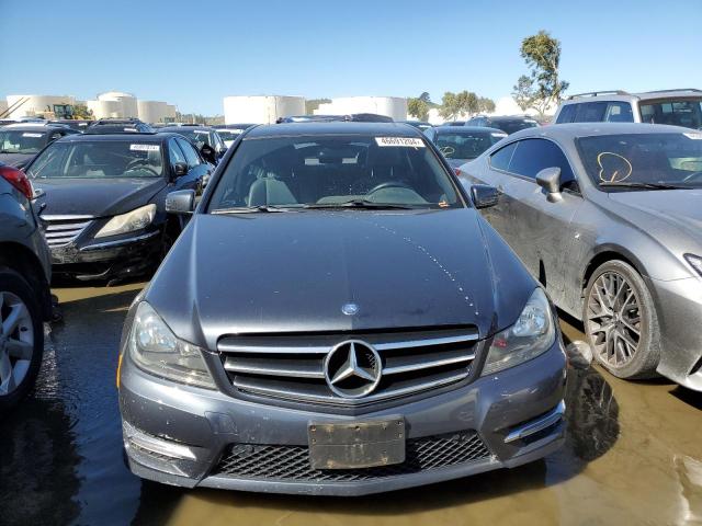 WDDGF4HB3EG164700 - 2014 MERCEDES-BENZ C 250 GRAY photo 5