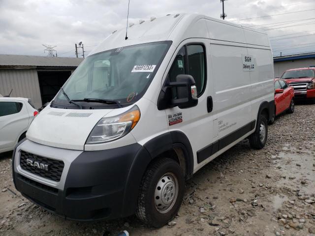 3C6TRVCG6KE519824 - 2019 RAM PROMASTER 2500 HIGH أبيض صورة 1