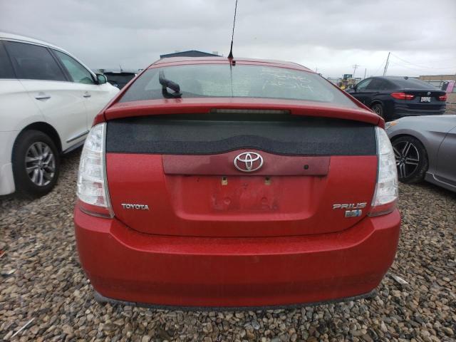 JTDKB20U487722107 - 2008 TOYOTA PRIUS RED photo 6