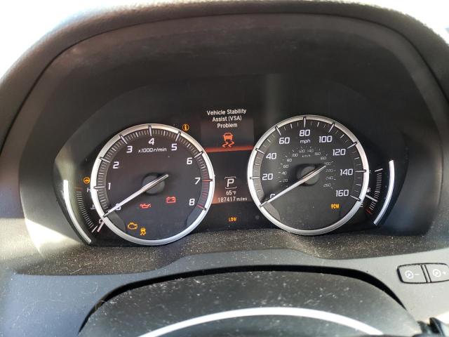 5FRYD3H41EB005585 - 2014 ACURA MDX TECHNOLOGY GRAY photo 9