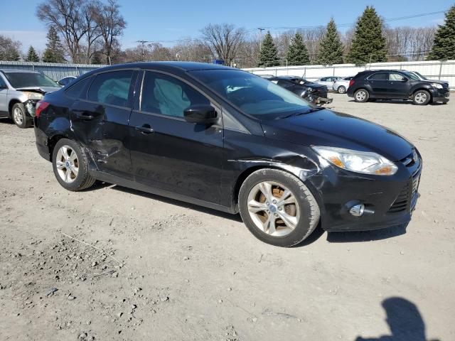 1FAHP3F29CL460324 - 2012 FORD FOCUS SE BLACK photo 4