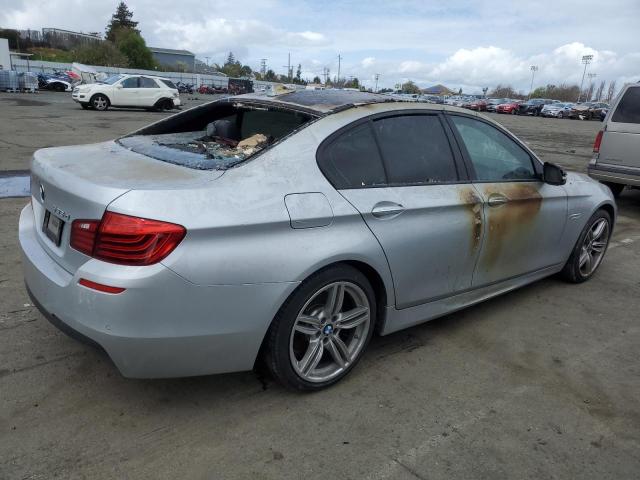 WBAXA5C55ED690101 - 2014 BMW 535 D SILVER photo 3