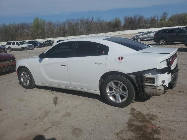 2C3CDXBG2KH640881 - 2019 DODGE CHARGER SXT WHITE photo 2