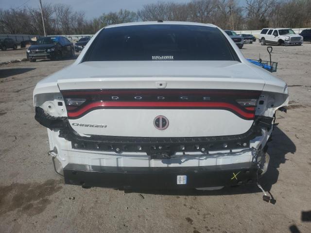 2C3CDXBG2KH640881 - 2019 DODGE CHARGER SXT WHITE photo 6