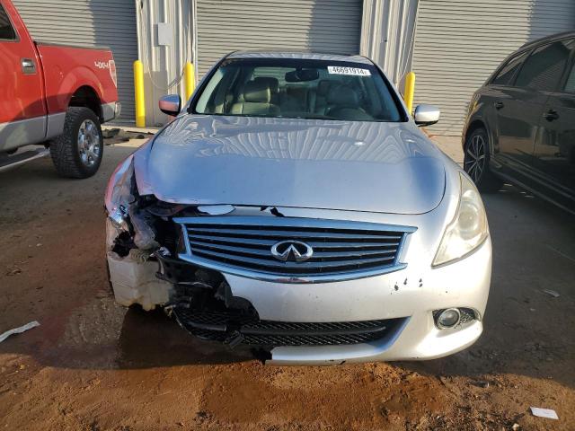 JN1CV6AP1AM403284 - 2010 INFINITI G37 BASE SILVER photo 5