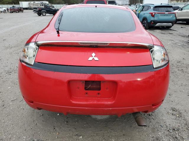 4A3AK24F06E045151 - 2006 MITSUBISHI ECLIPSE GS RED photo 6