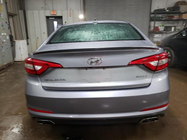 5NPE34AF6GH368624 - 2016 HYUNDAI SONATA SPORT SILVER photo 6