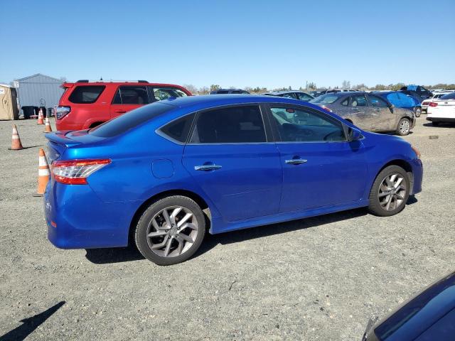 3N1AB7AP5EY275169 - 2014 NISSAN SENTRA S BLUE photo 3