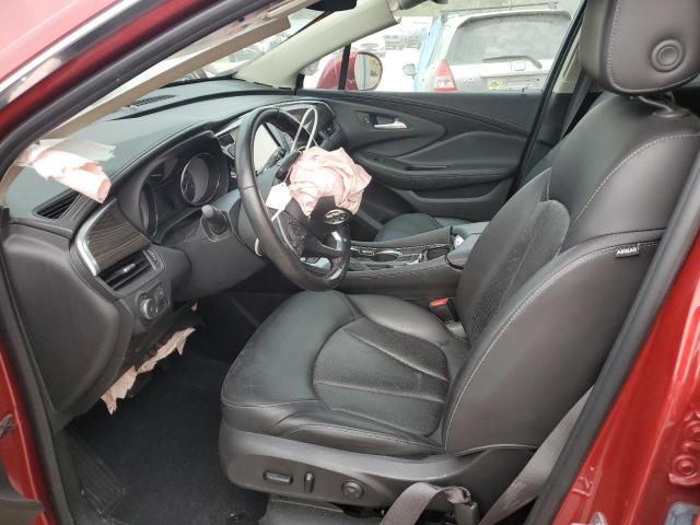LRBFX2SA0LD064378 - 2020 BUICK ENVISION ESSENCE BURGUNDY photo 7