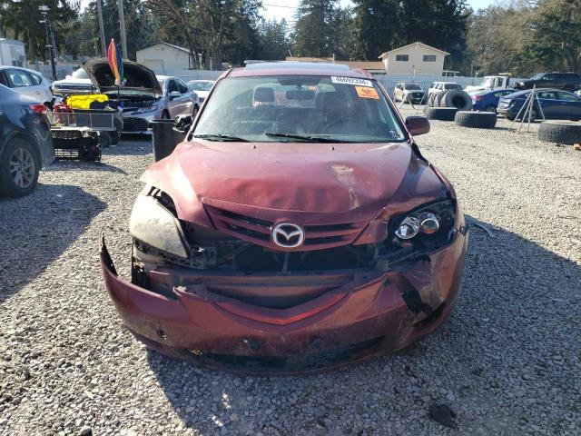 JM1BK343461495315 - 2006 MAZDA 3 HATCHBACK BURGUNDY photo 5