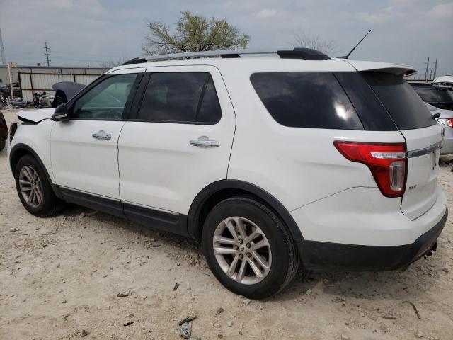 1FM5K7D83FGA69009 - 2015 FORD EXPLORER XLT WHITE photo 2