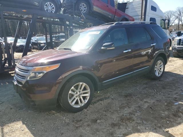 1FMHK8D85BGA61913 - 2011 FORD EXPLORER XLT BURGUNDY photo 1