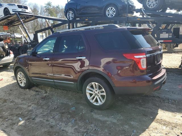 1FMHK8D85BGA61913 - 2011 FORD EXPLORER XLT BURGUNDY photo 2