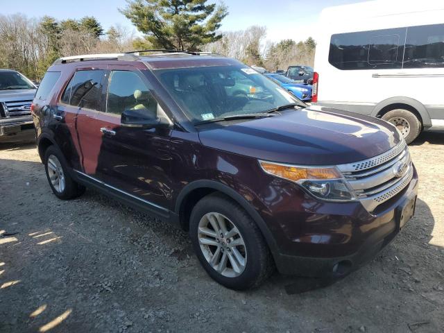 1FMHK8D85BGA61913 - 2011 FORD EXPLORER XLT BURGUNDY photo 4