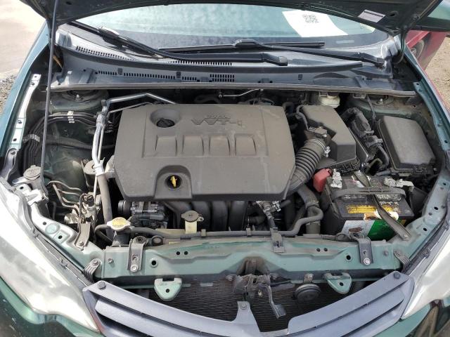 5YFBURHEXGP466746 - 2016 TOYOTA COROLLA L GREEN photo 11