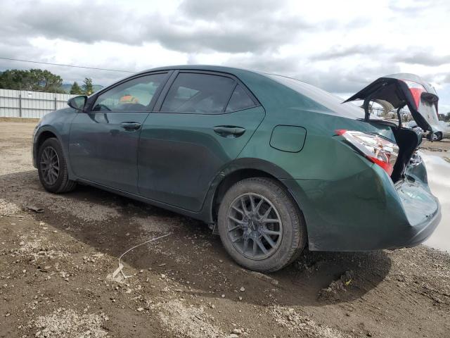 5YFBURHEXGP466746 - 2016 TOYOTA COROLLA L GREEN photo 2