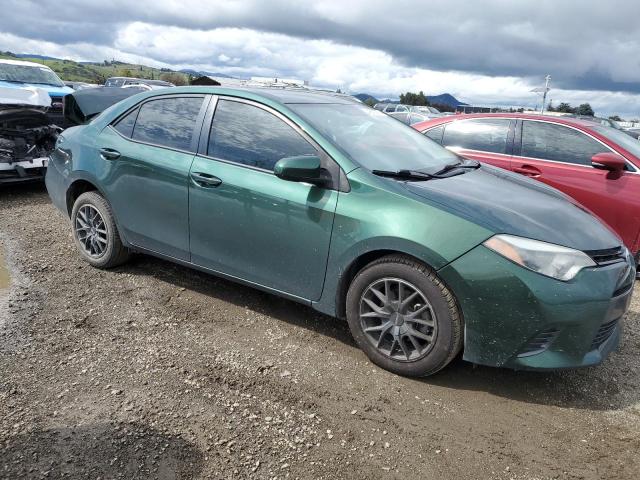 5YFBURHEXGP466746 - 2016 TOYOTA COROLLA L GREEN photo 4