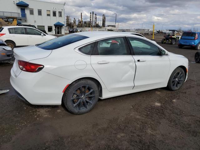 1C3CCCFBXFN625729 - 2015 CHRYSLER 200 LX WHITE photo 3