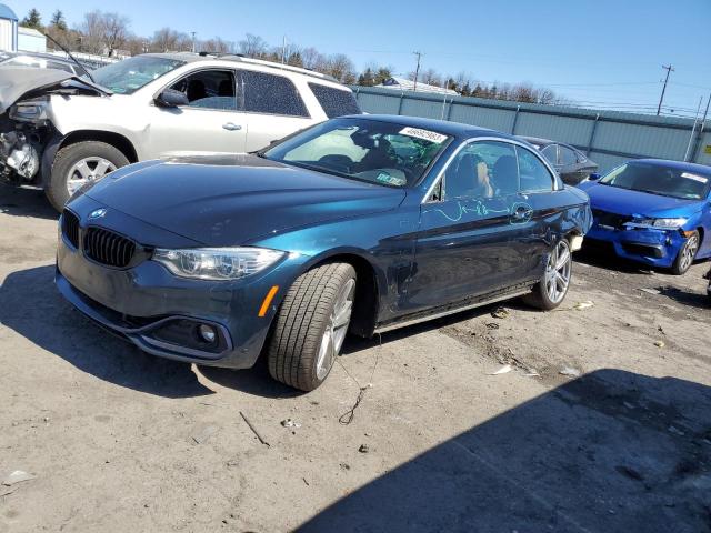 WBA4U9C36H5H64370 - 2017 BMW 430XI BLUE photo 1