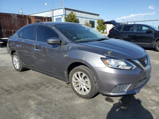 3N1AB7AP7JY255421 - 2018 NISSAN SENTRA S GRAY photo 4