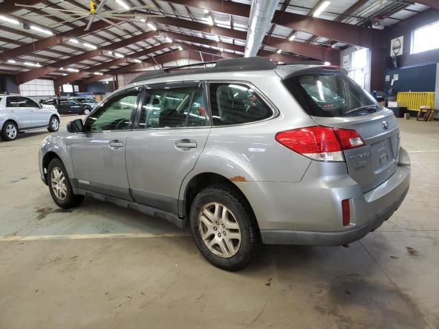 4S4BRBAC5A1374615 - 2010 SUBARU OUTBACK 2.5I SILVER photo 2