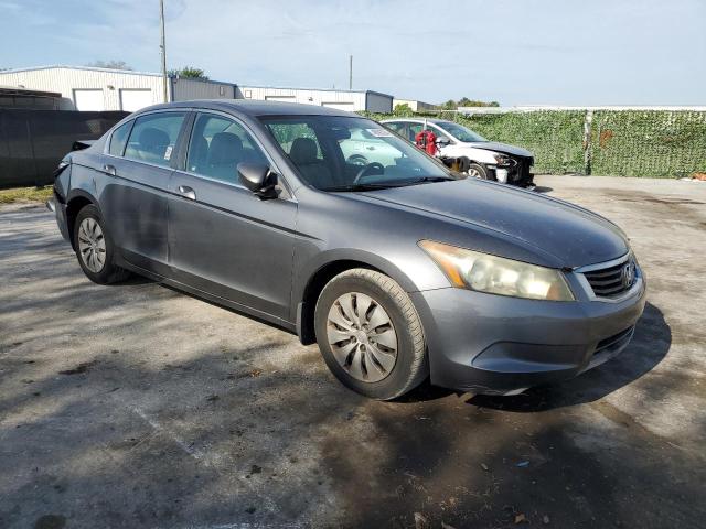 1HGCP2F30AA162004 - 2010 HONDA ACCORD LX GRAY photo 4