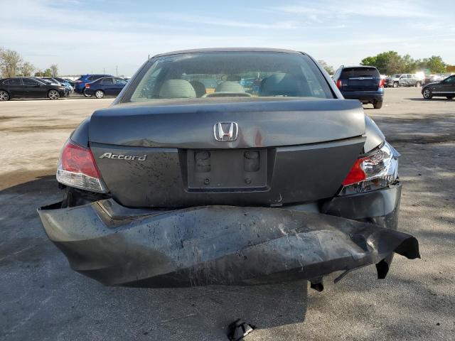 1HGCP2F30AA162004 - 2010 HONDA ACCORD LX GRAY photo 6