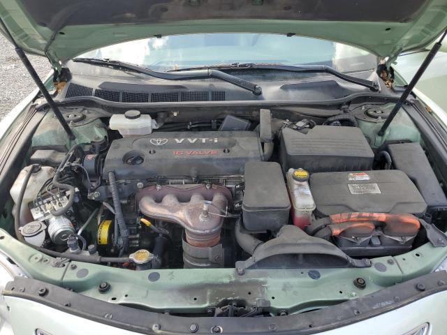 4T1BB46K37U020115 - 2007 TOYOTA CAMRY HYBRID GREEN photo 11