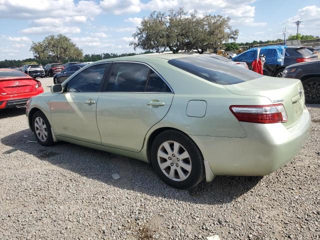 4T1BB46K37U020115 - 2007 TOYOTA CAMRY HYBRID GREEN photo 2