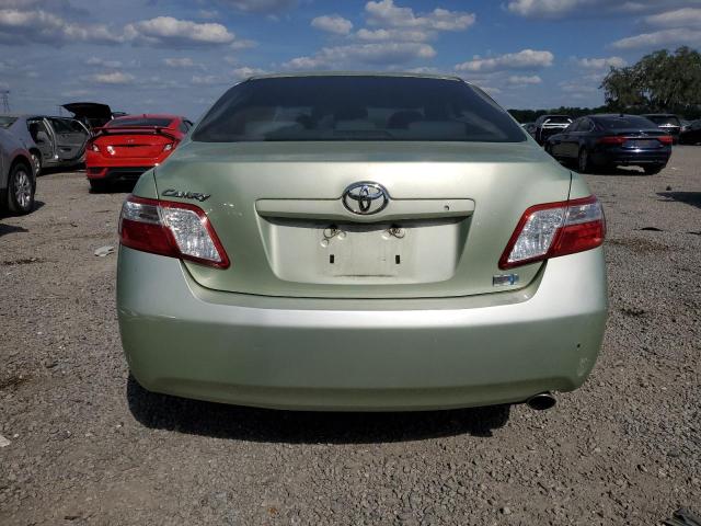 4T1BB46K37U020115 - 2007 TOYOTA CAMRY HYBRID GREEN photo 6