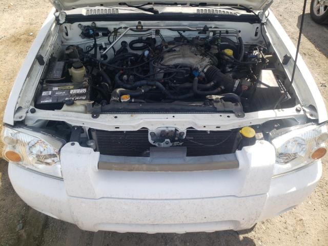 1N6ED29X54C466496 - 2004 NISSAN FRONTIER CREW CAB XE V6 WHITE photo 11