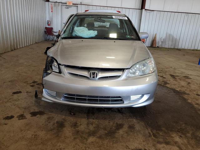 2HGES26855H534088 - 2005 HONDA CIVIC EX SILVER photo 5