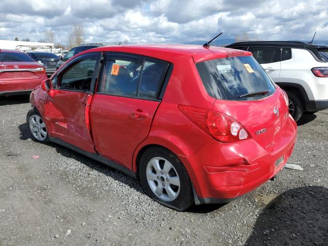 3N1BC13E08L394730 - 2008 NISSAN VERSA S RED photo 2