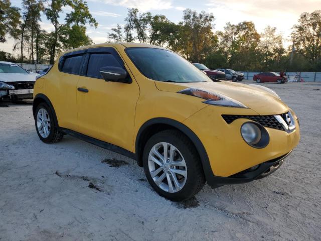 JN8AF5MR3GT603305 - 2016 NISSAN JUKE S YELLOW photo 4