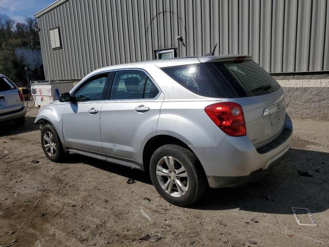 2GNFLCEK9C6129161 - 2012 CHEVROLET EQUINOX LS SILVER photo 2