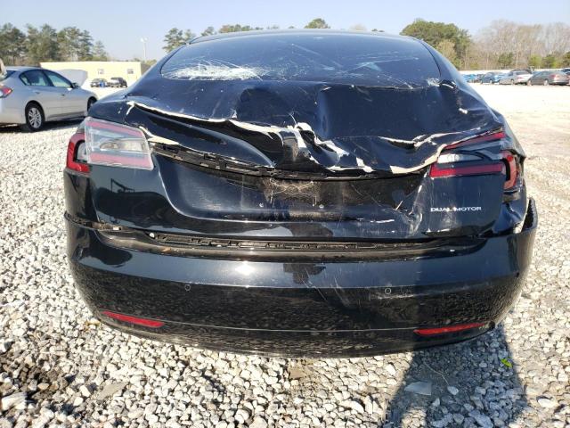 5YJSA1E21LF370594 - 2020 TESLA MODEL S BLACK photo 6