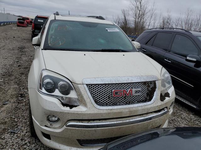 1GKKRTED3BJ253536 - 2011 GMC ACADIA DENALI CREAM photo 5