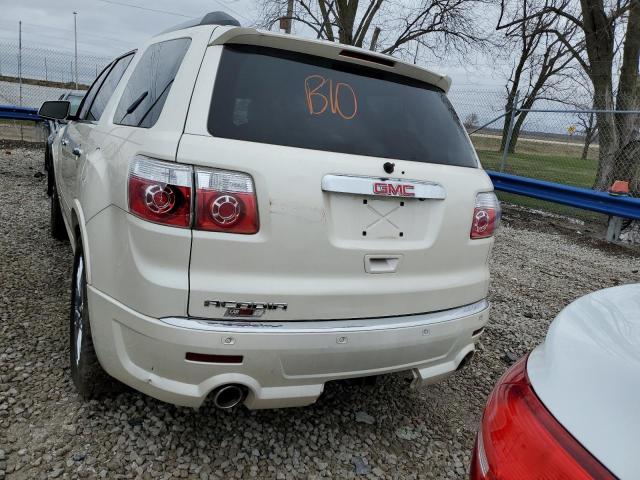 1GKKRTED3BJ253536 - 2011 GMC ACADIA DENALI CREAM photo 6