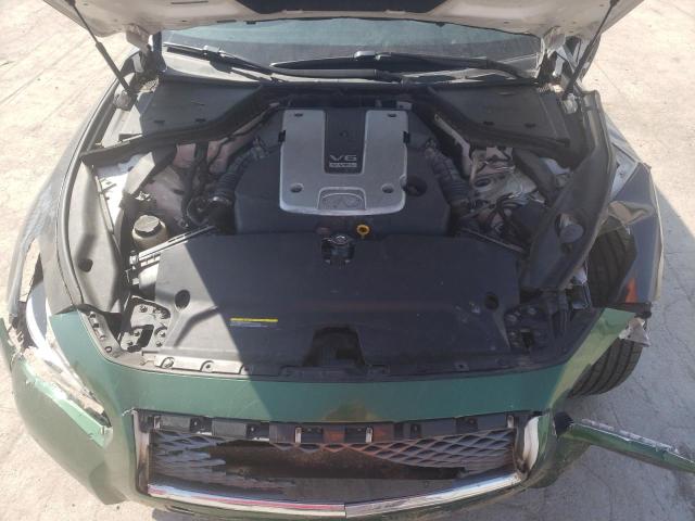 JN1BV7AP8FM345280 - 2015 INFINITI Q50 BASE GREEN photo 11