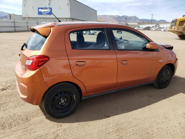 ML32A3HJ9JH004994 - 2018 MITSUBISHI MIRAGE ES ORANGE photo 3