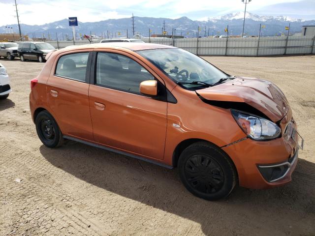 ML32A3HJ9JH004994 - 2018 MITSUBISHI MIRAGE ES ORANGE photo 4