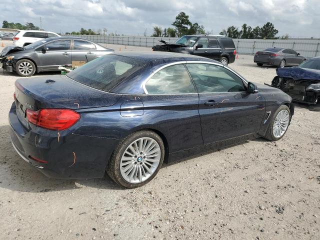 WBA3V7C54EP771281 - 2014 BMW 428 I SULEV BLUE photo 3