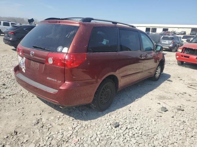 5TDZA23C66S559368 - 2006 TOYOTA SIENNA CE BURGUNDY photo 3